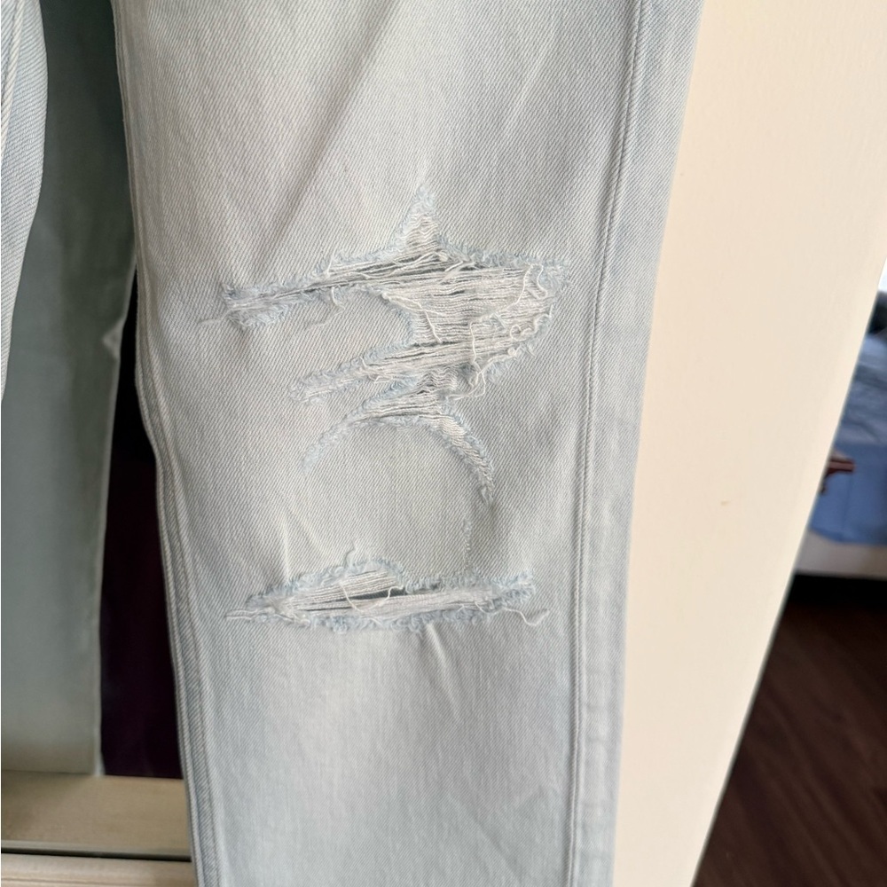 NWT Hudson Jeans Women's Light Blue Straight Leg Jeans Size 24 - Picture 5 of 11